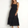 Cleobella Dresses>Diana Ankle Dress Black