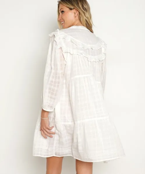 Cleobella Dresses>Elliot Mini Dress White