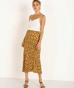 Cleobella Skirts>Kellyn Skirt Mustard