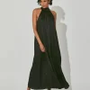 Cleobella Dresses>Laura Ankle Dress Black