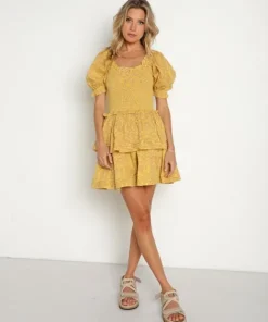 Cleobella Dresses>Luna Mini Dress Camellia Print