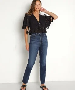 Cleobella Tops>Mira Blouse Black