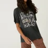 Daydreamer Tops>Kiss Sonic Boom Weekend Tee Vintage Black