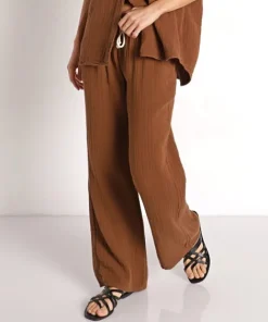 DONNI. Pants>Bubble Pant Chocolate