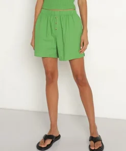 DONNI. Shorts>Pop Boxer Matcha