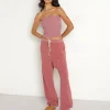 DONNI. Tops>Pop Tube Rhubarb