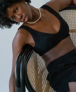 DONNI. Knits | Tops>Terry Bralette Jet
