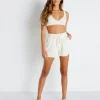 DONNI. Shorts>Terry Henley Short Cream