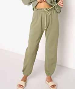 DONNI. Pants>Vintage Fleece Gem Sweatpant Basil