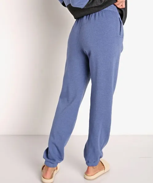 DONNI. Pants>Vintage Fleece Jogger Indigo