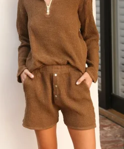 DONNI. Shorts>Waffle Short Coco