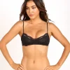 Eberjey Bras>India Lace Retro Bralette Black