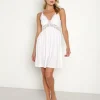 Eberjey Chemises>Marry Me Mademoiselle Chemise White