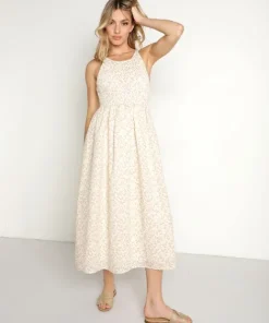 En Saison Dresses>Lucia Dress Natural