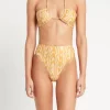 Faithfull the Brand Bikinis>Chania Bikini Bottom Cefalu Print