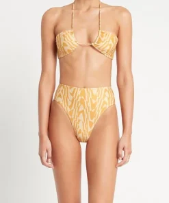 Faithfull the Brand Bikinis>Chania Bikini Bottom Cefalu Print