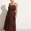 Faithfull the Brand Dresses>Henri Maxi Dress Truffle