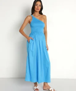 Faithfull the Brand Dresses>Khalani Midi Dress Turquoise