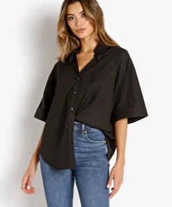 Faithfull the Brand Tops>Marquis Shirt Black