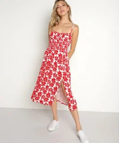 Faithfull the Brand Dresses>Orsitta Midi Dress La Presa Floral