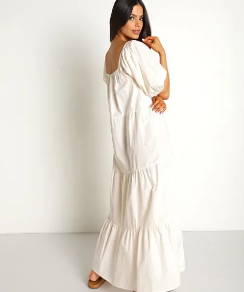 Faithfull the Brand Dresses>Ronan Midi Dress Shell
