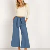 Faithfull the Brand Pants>Roza Pants Plain Washed Blue