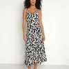 Faithfull the Brand Dresses>Rubina Midi Dress La Cateau Print Black