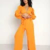 Faithfull the Brand Pants>Rupina Pant Tangerine