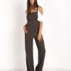 Flynn Skye Rompers>Victoria Overalls Sage