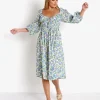For Love & Lemons Dresses>For Love & Lemons Bridget Midi Dress Wisteria
