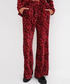 For Love & Lemons Pants>For Love & Lemons Penny Pant Red