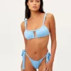 Frankie's Bikinis Bikinis>Willow Bikini Top Chambray