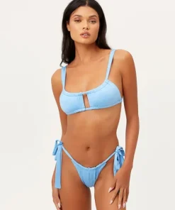 Frankie's Bikinis Bikinis>Willow Bikini Top Chambray