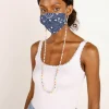 Golden Days LA Accessories>Pearl w/Rainbow Mask/Sunglasses Chain