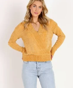 Heartloom Knits>Chloe Sweater Marigold