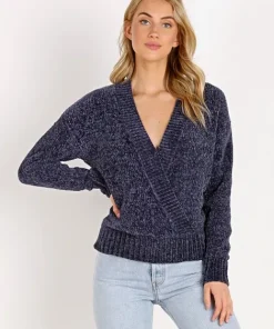 Heartloom Knits>Chloe Sweater Navy