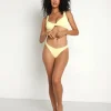 Hunza G Bikinis>Crinkle Juno Bikini Set Butter