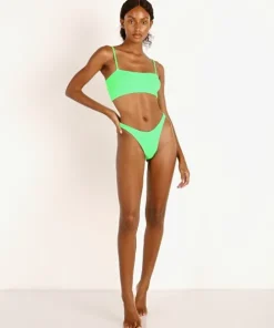 Hunza G Bikinis>New Gigi Bikini Set Lime