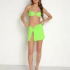 Indah Cover Ups>Joy Solid Ring Skirt Viper