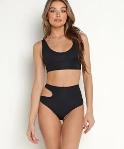 Indah Bikinis>Tika Bikini Top Black