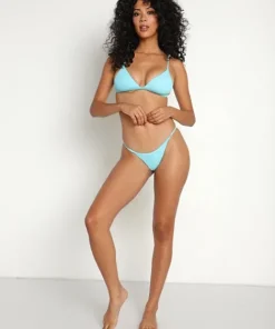 IT'S NOW COOL Bikinis>The String Pant Crimped Aqua