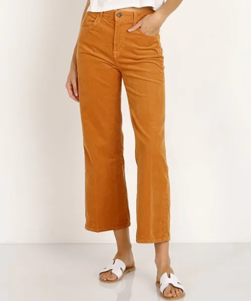 J Brand Pants>Joan High Rise Crop Titan
