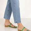 Jaggar Sandals>Perspex Sandal Emerald