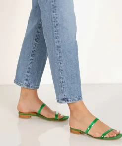 Jaggar Sandals>Perspex Sandal Emerald