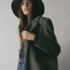 Janessa Leone Accessories>Darian Hat Grey