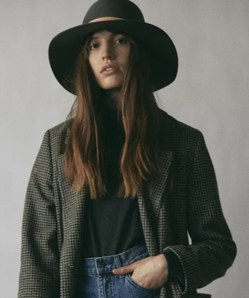 Janessa Leone Accessories>Darian Hat Grey