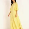 Jen's Pirate Booty Dresses>Boreal Forest Kaftan Maize