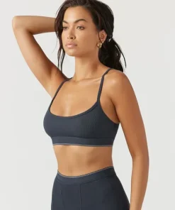 Joah Brown Sports Bras>Essential Bra FlexRib Vintage Navy