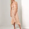 KIVARI Dresses>Maxi Dress Rosa Snake