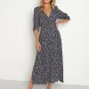 KIVARI Dresses>Neve Midi Dress Neve Ditsy